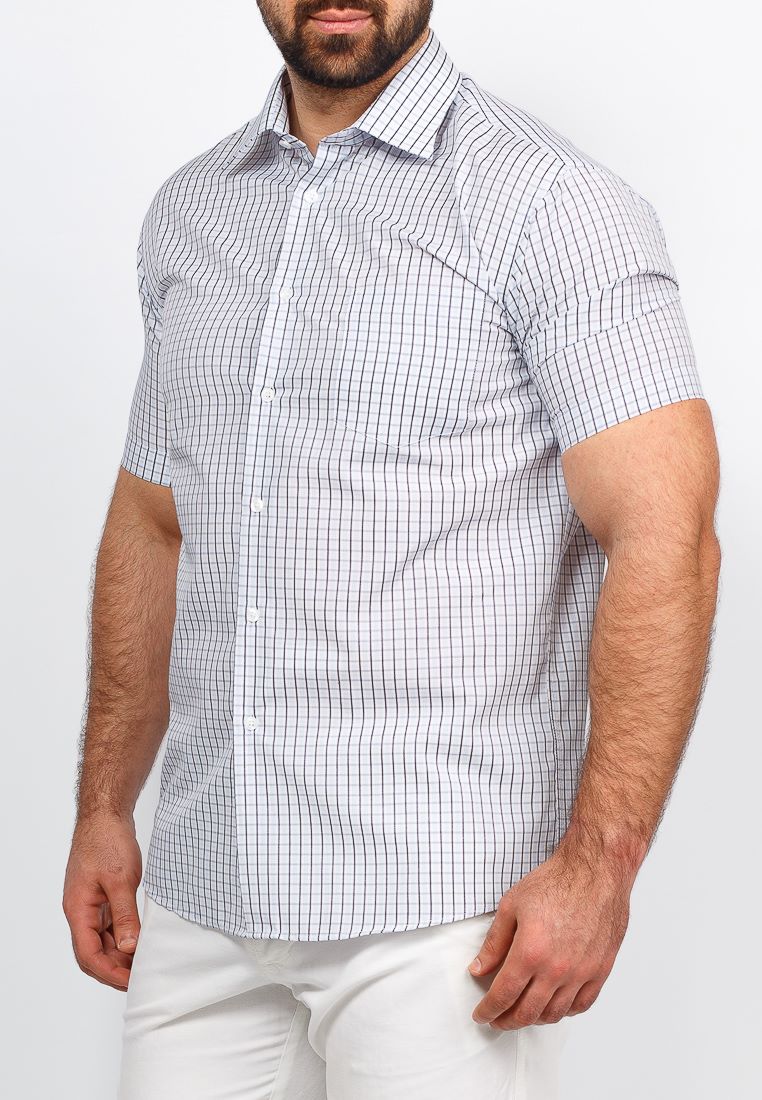 c225/0/7702/Z Сорочка мужская короткий рукав (в упаковке 12 шт)