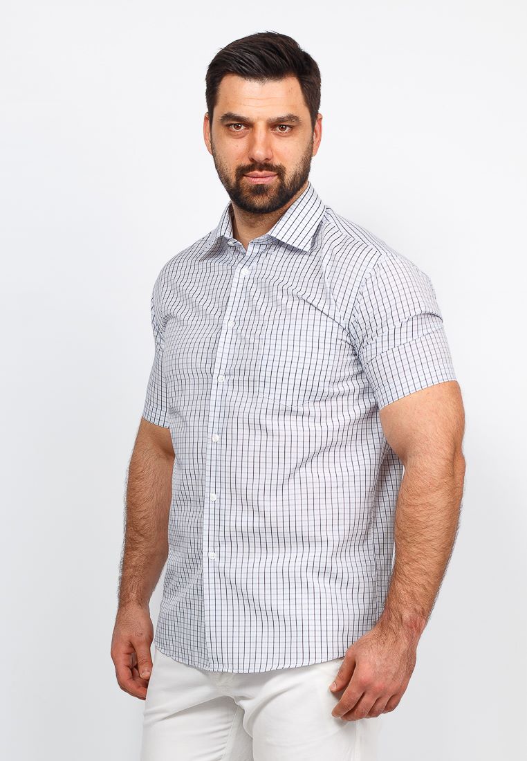 c225/0/7702/Z Сорочка мужская короткий рукав (в упаковке 12 шт)