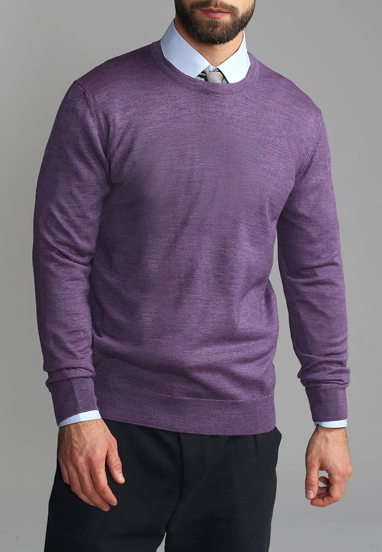 G121-EV (сирень м.) Джемпер мужской