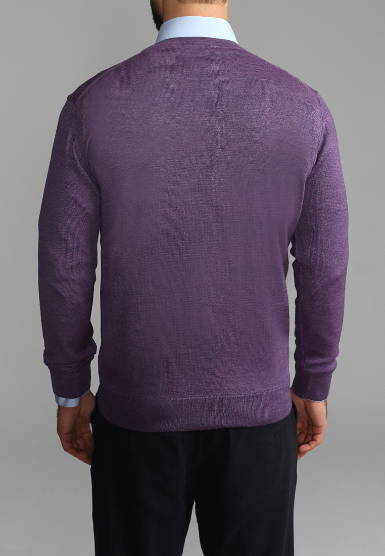 G121-EV (сирень м.) Джемпер мужской