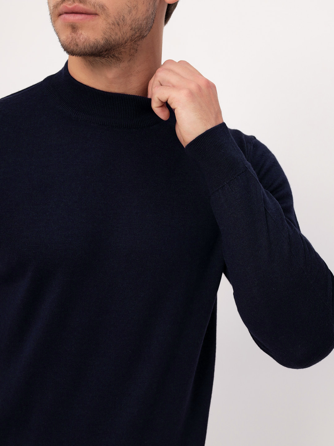 G122-AN231909А (т. синий) Джемпер мужской