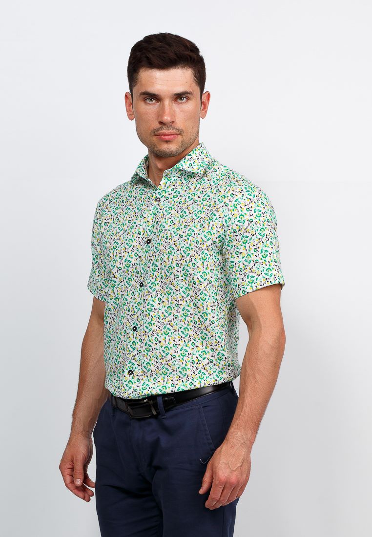 143/105/267/Z Сорочка мужская короткий рукав