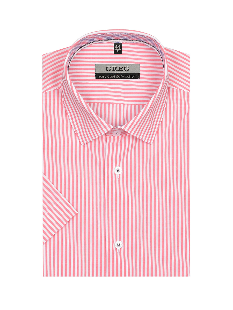 161/201/0393/1p Сорочка мужская короткий рукав