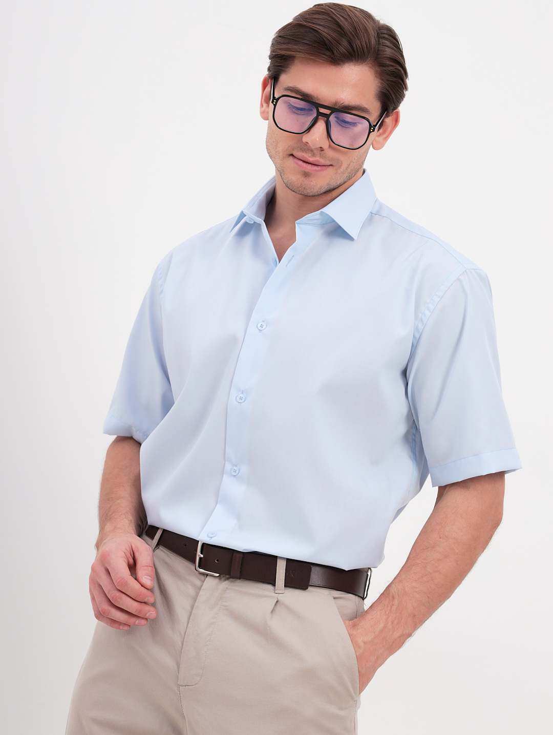 210/101/4290 Сорочка мужская короткий рукав