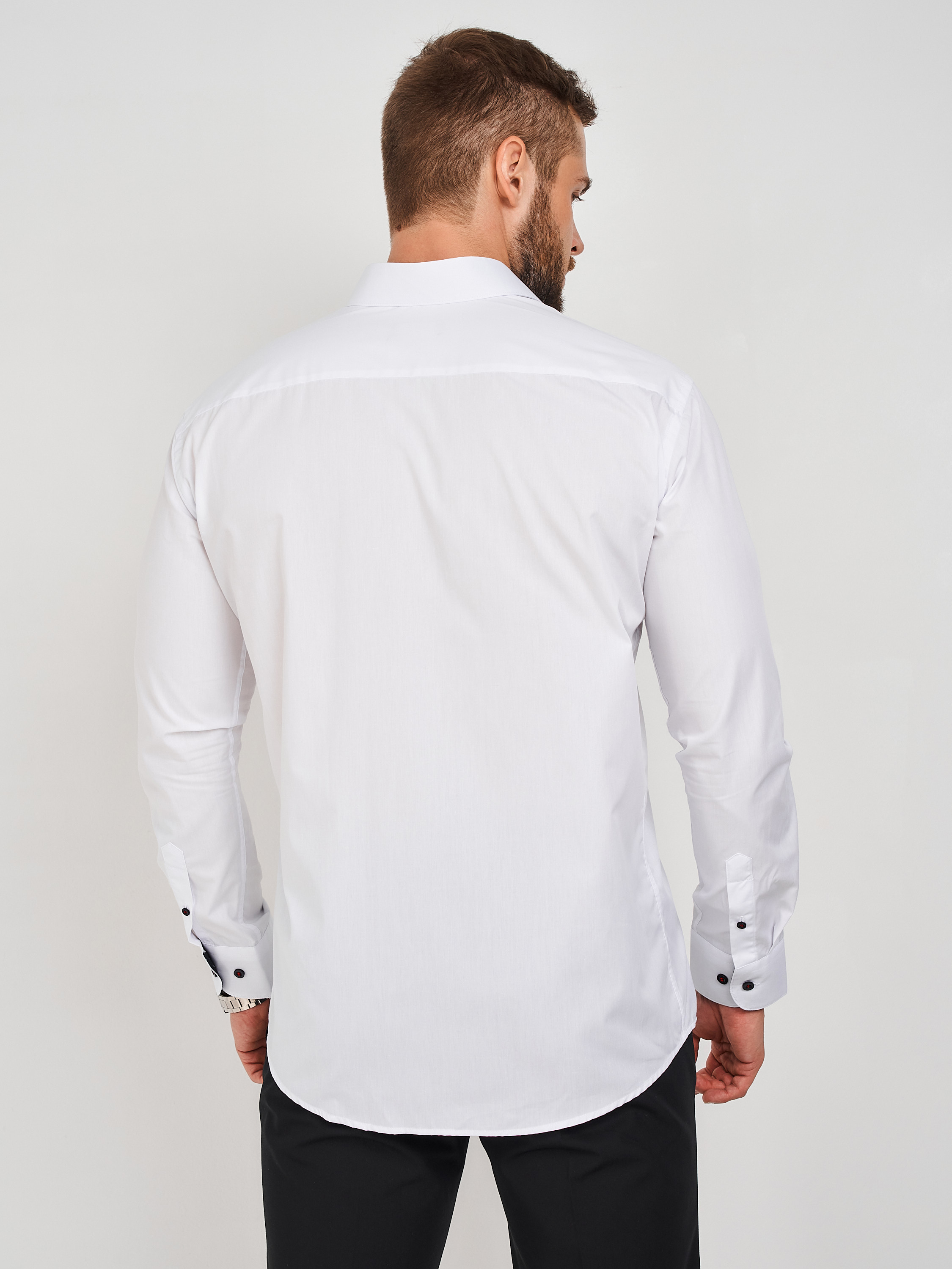 c100/157/ice/Z/16p Сорочка мужская длинный рукав