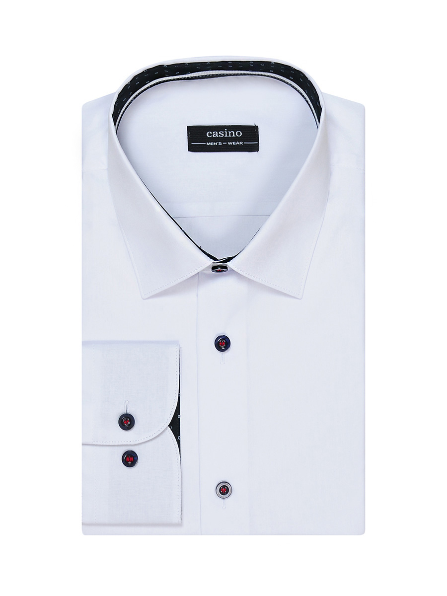 c100/157/ice/Z/16p Сорочка мужская длинный рукав