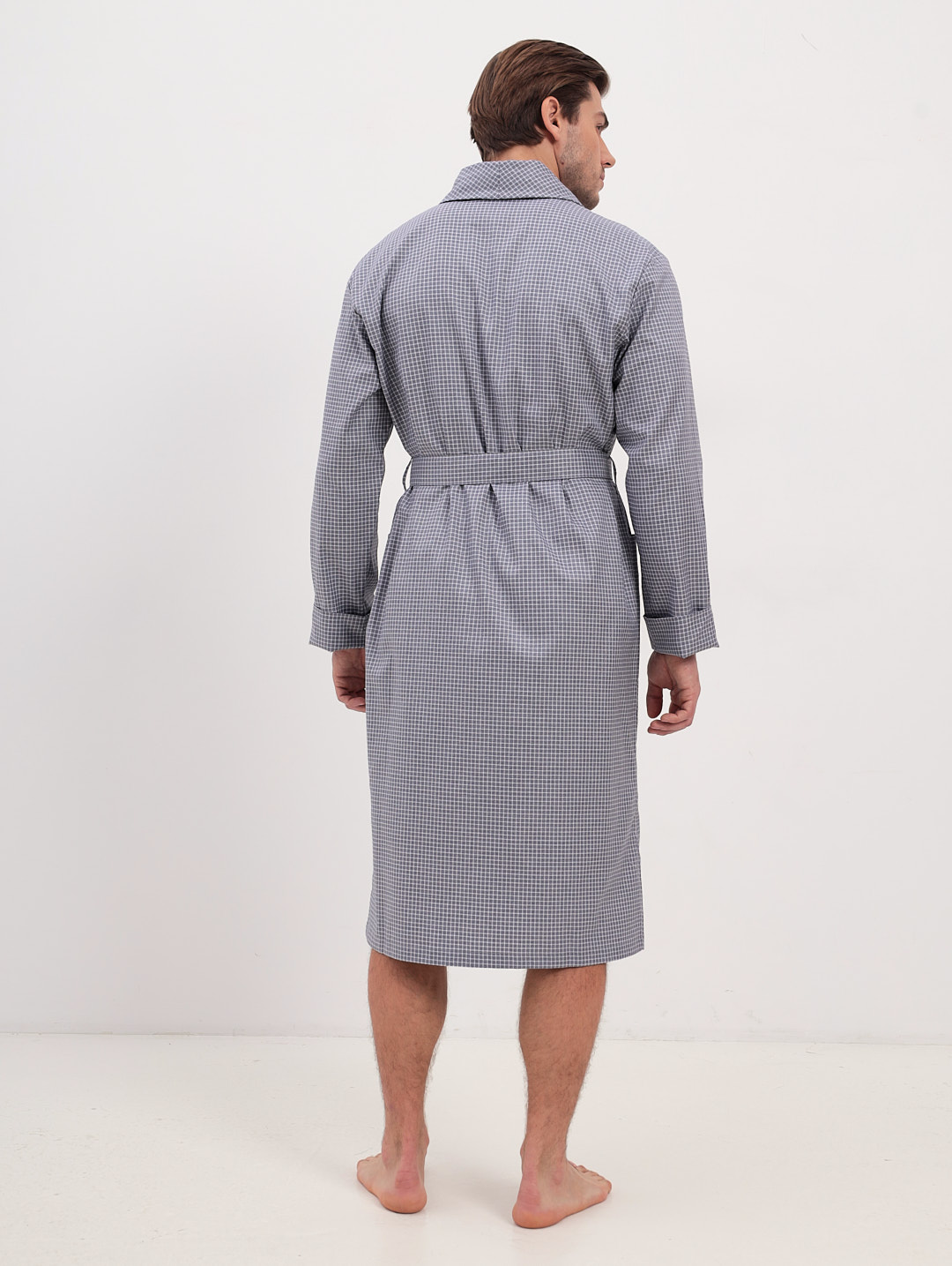 GH-170-3519-серый Халат муж.