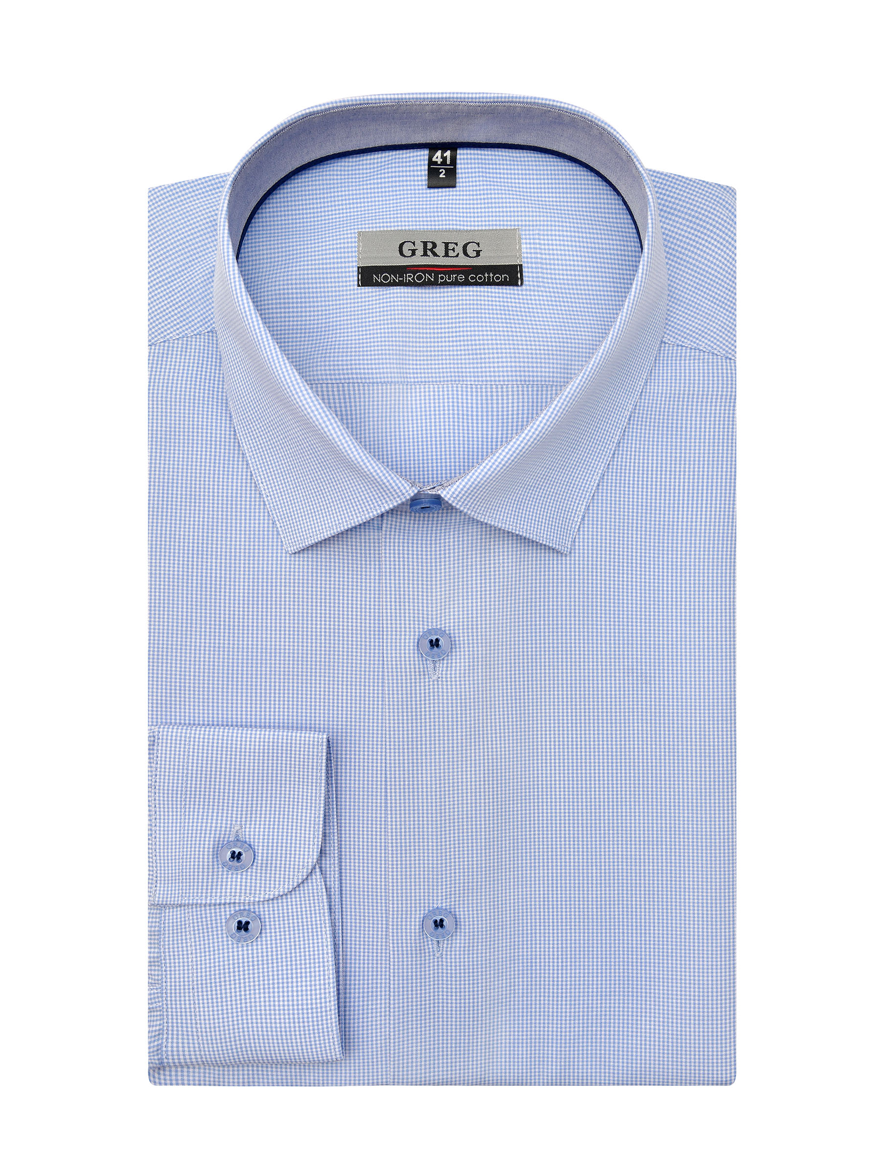 124/231/3735/Z/1p Сорочка мужская длинный рукав