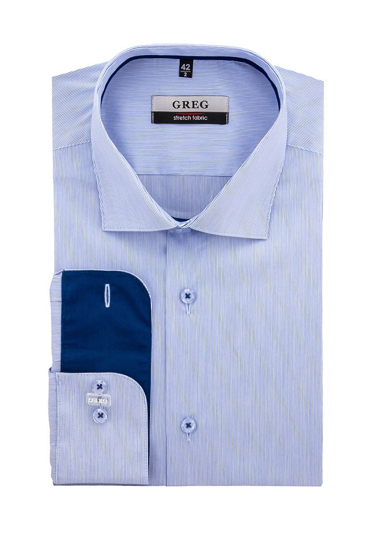 201/191/6130/Z/1p STRETCH_x Сорочка мужская длинный рукав