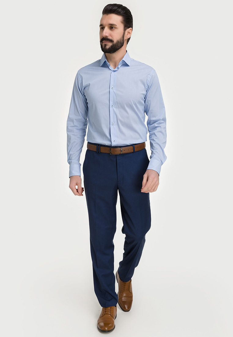 201/191/6130/Z/1p STRETCH_x Сорочка мужская длинный рукав