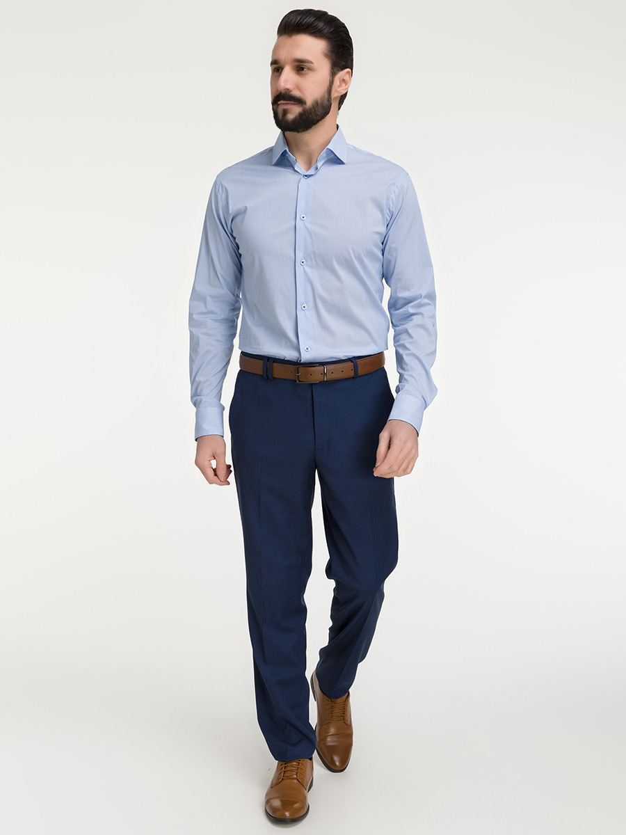 201/191/6130/Z/1p STRETCH_x Сорочка мужская длинный рукав