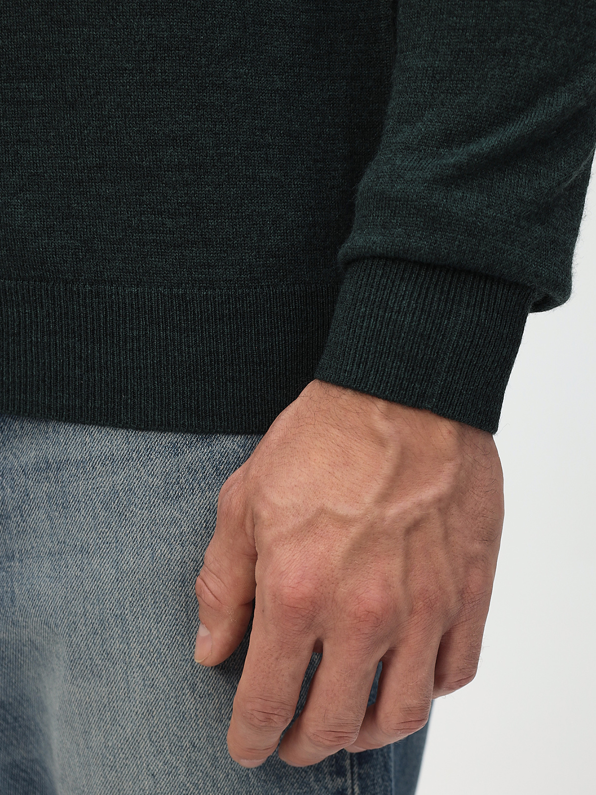 G121-CT 205438 (зелёный) Джемпер мужской