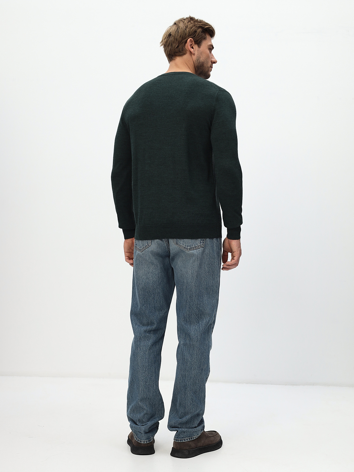 G121-CT 205438 (зелёный) Джемпер мужской