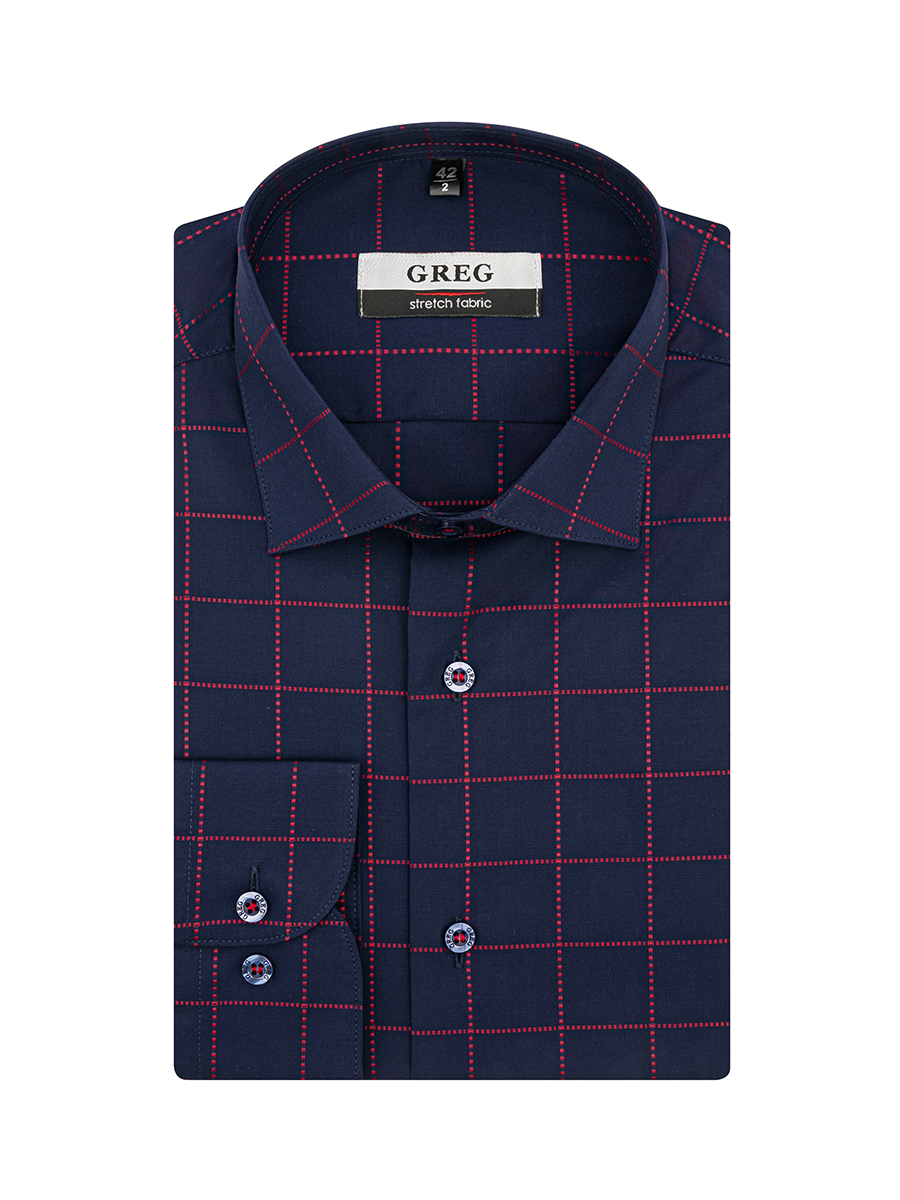 265/117/3498/Z STRETCH Сорочка мужская длинный рукав