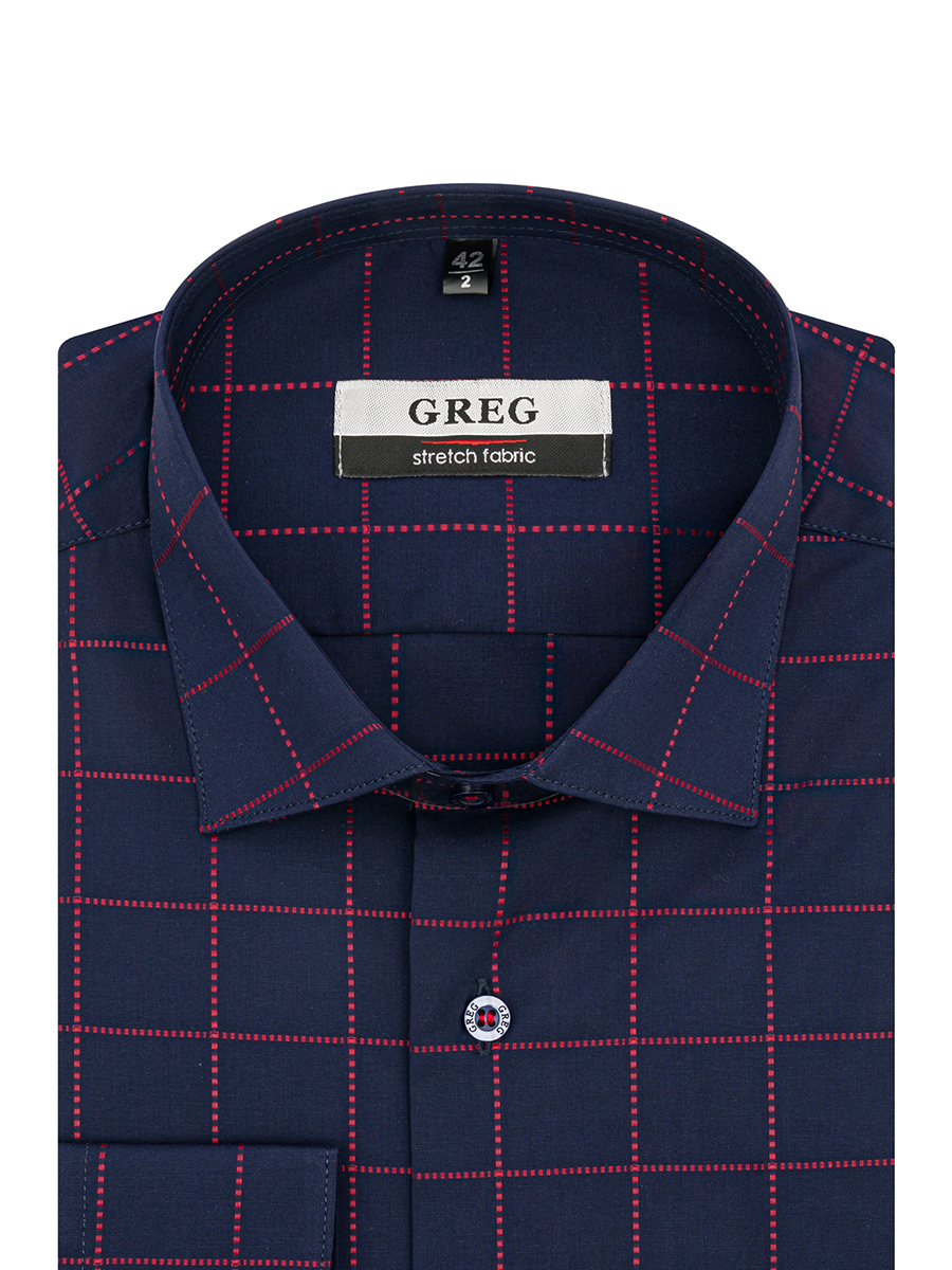 265/117/3498/Z STRETCH Сорочка мужская длинный рукав