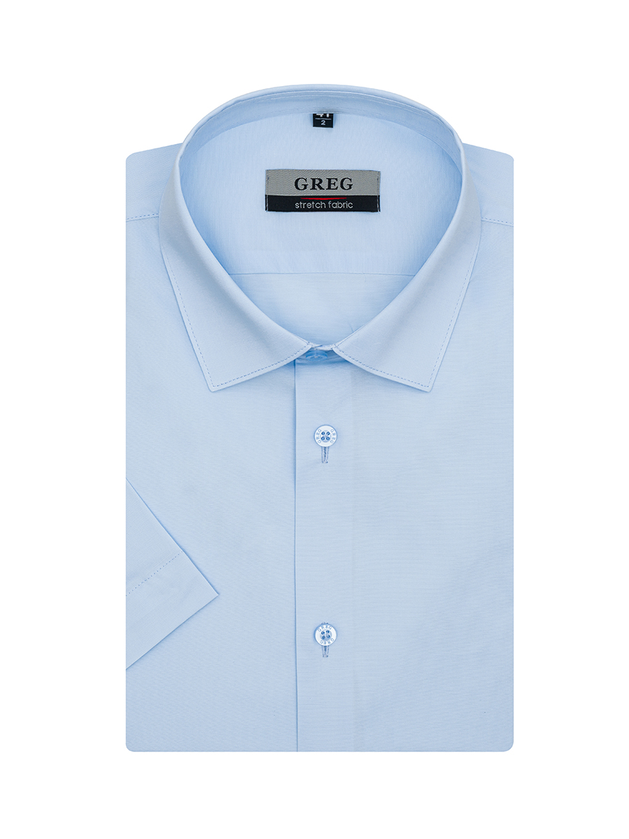 210/207/ZVN STRETCH Сорочка мужская короткий рукав