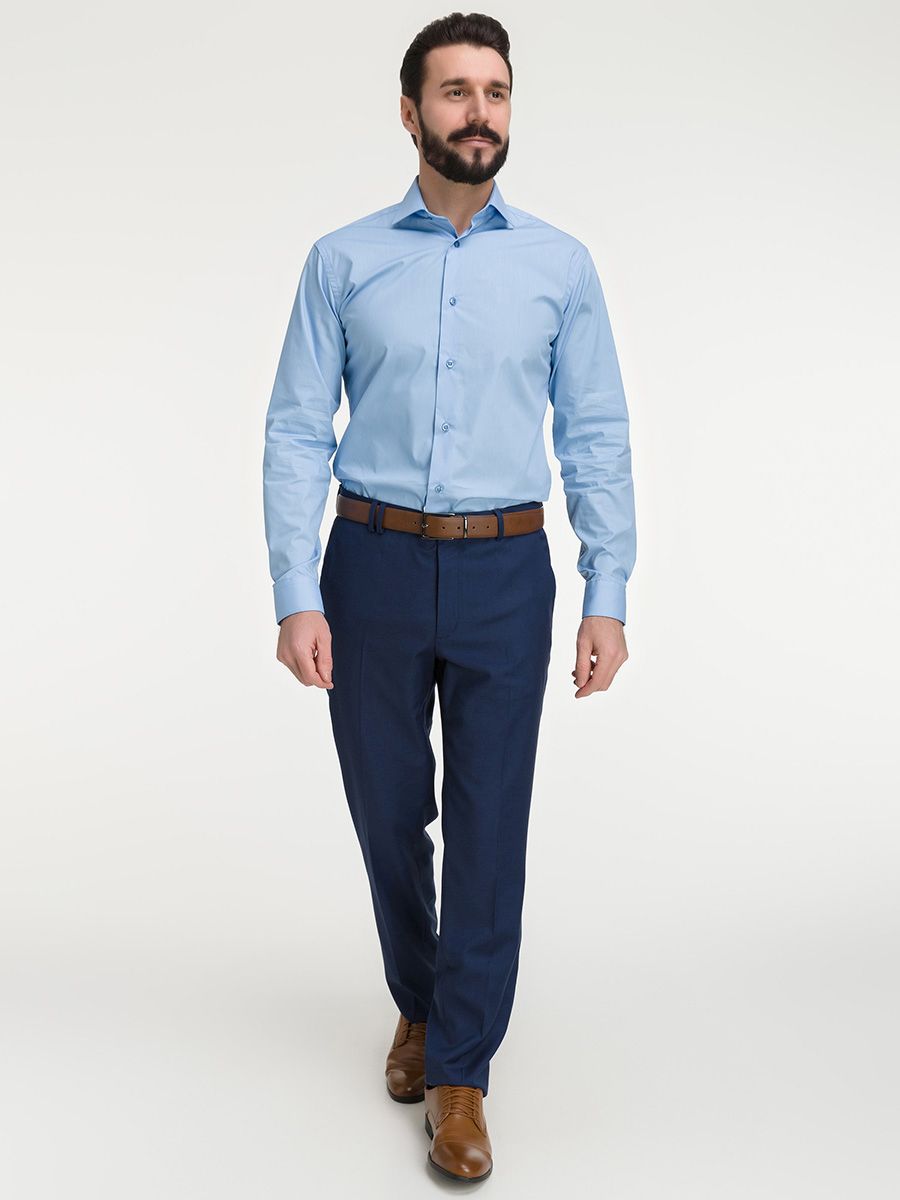 220/139/BL/Z_V Сорочка мужская длинный рукав