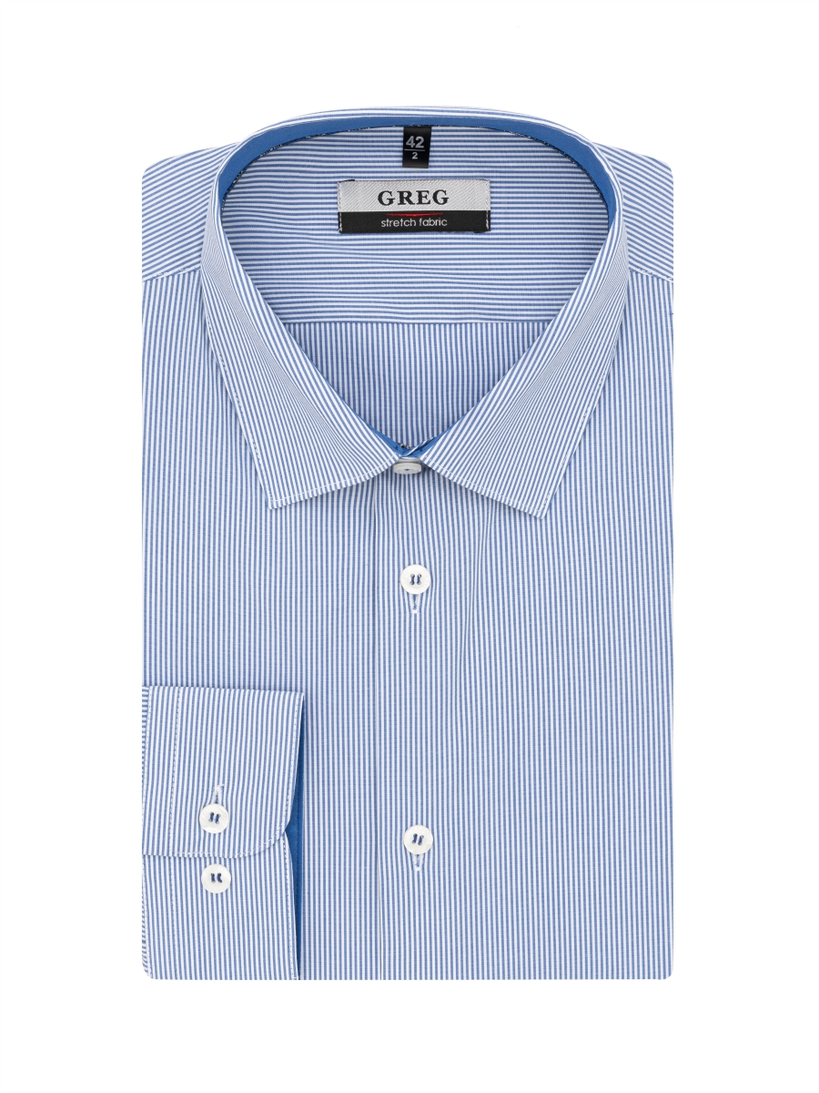 211/237/145/ZVN/1p STRETCH_GB Сорочка мужская длинный рукав