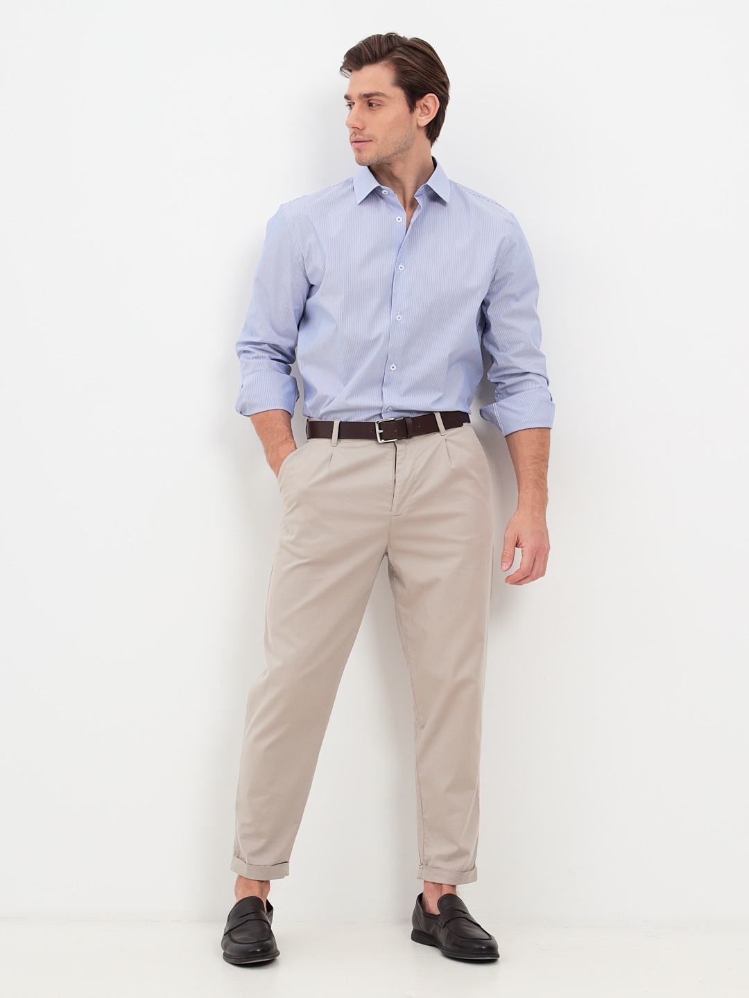 211/237/145/ZVN/1p STRETCH_GB Сорочка мужская длинный рукав