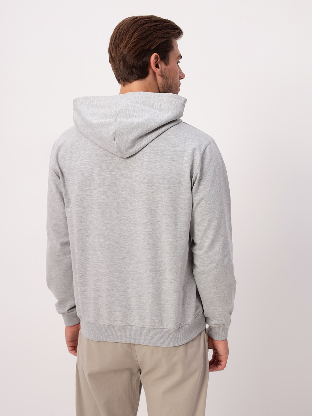 G171-OZ02-28 (св.серый м.) Худи мужское