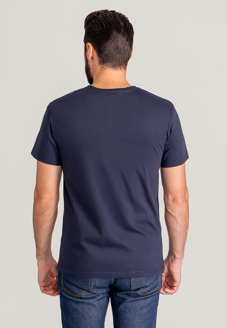 G146-RD-3002 (т.синий) Футболка мужская короткий рукав