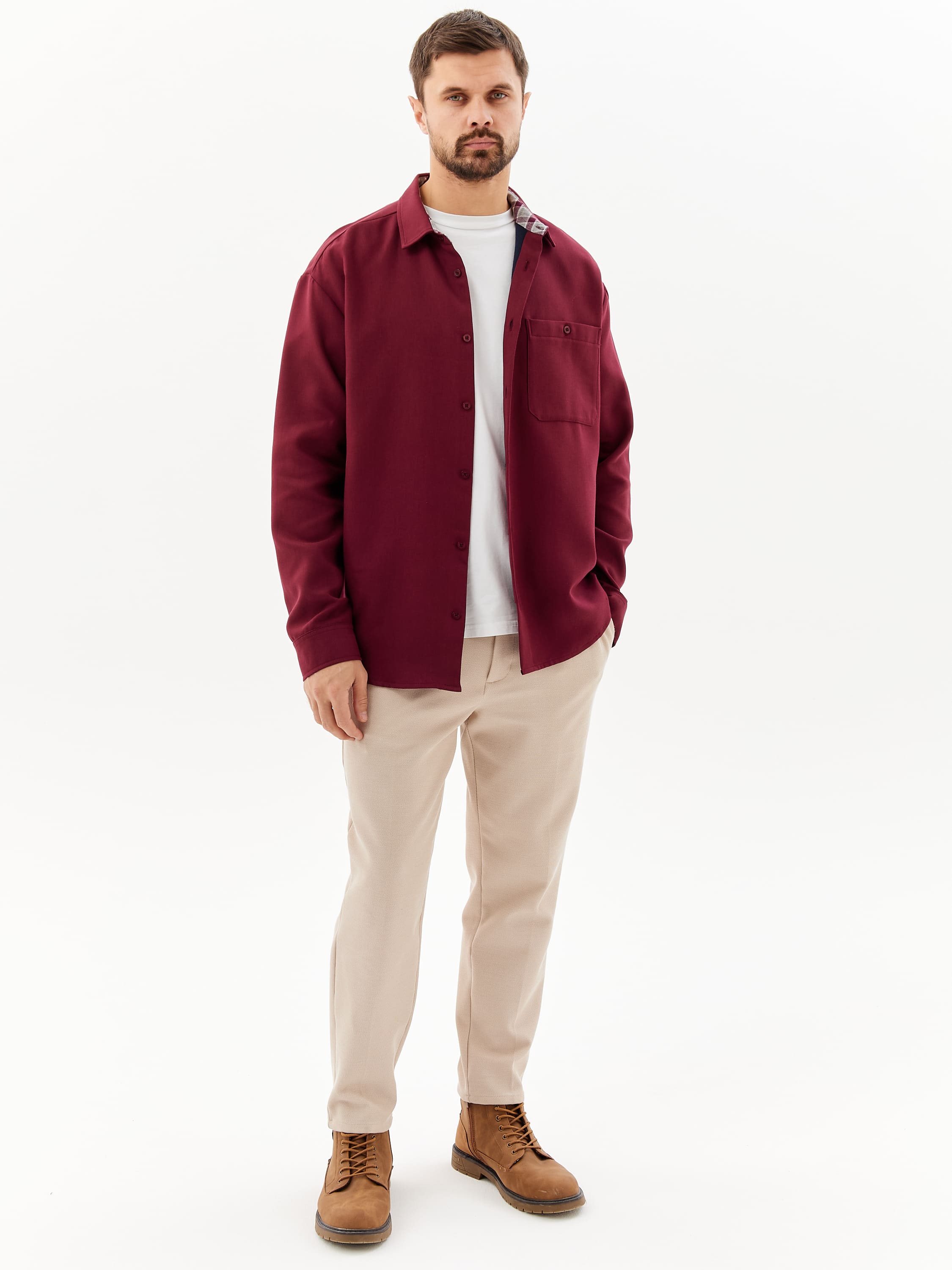 S656/211/2181/1 Сорочка мужская длинный рукав