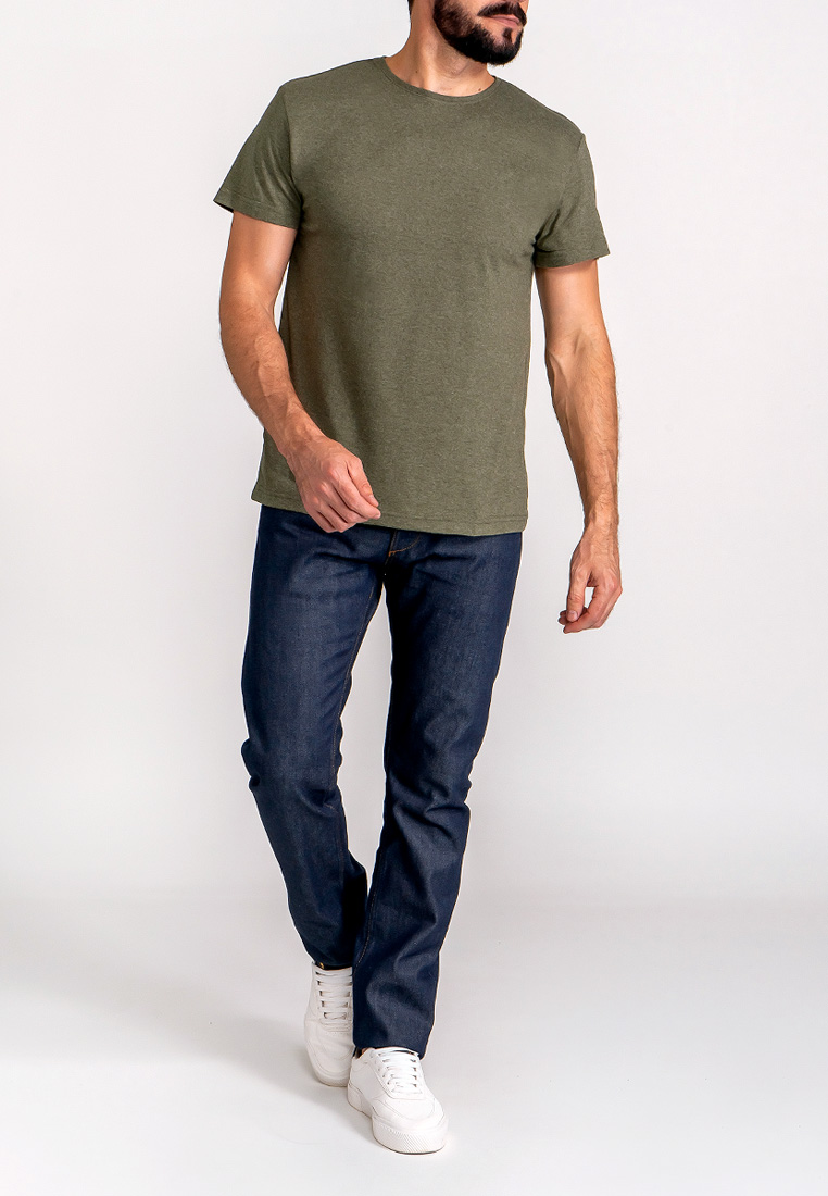 G145-RM-8004 (хакки м.) Футболка мужская короткий рукав