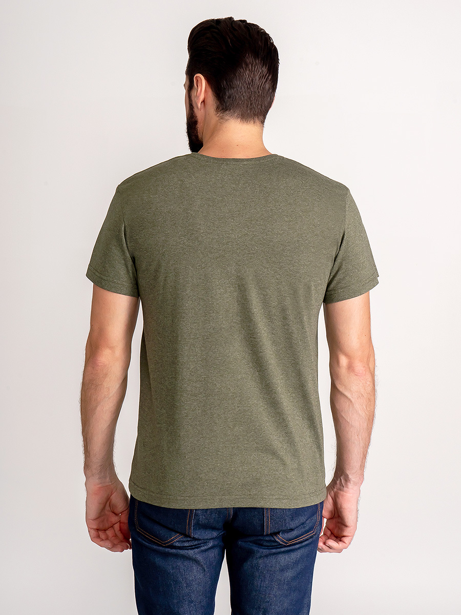 G145-RM-8004 (хакки м.) Футболка мужская короткий рукав