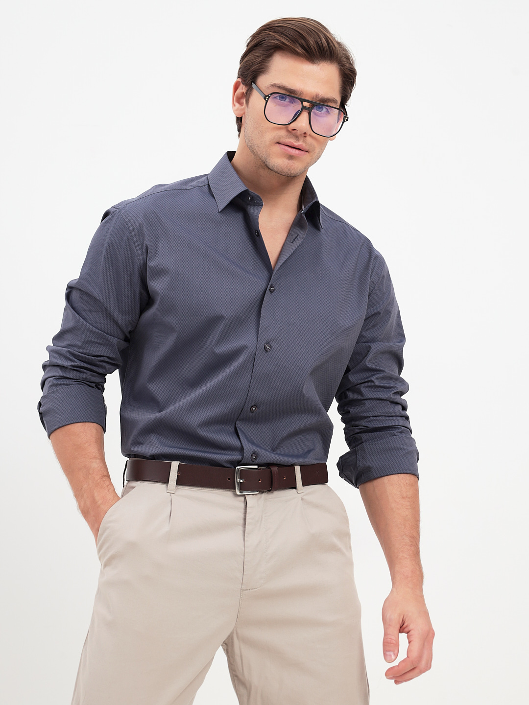 323/231/0964/Z/1p Сорочка мужская длинный рукав