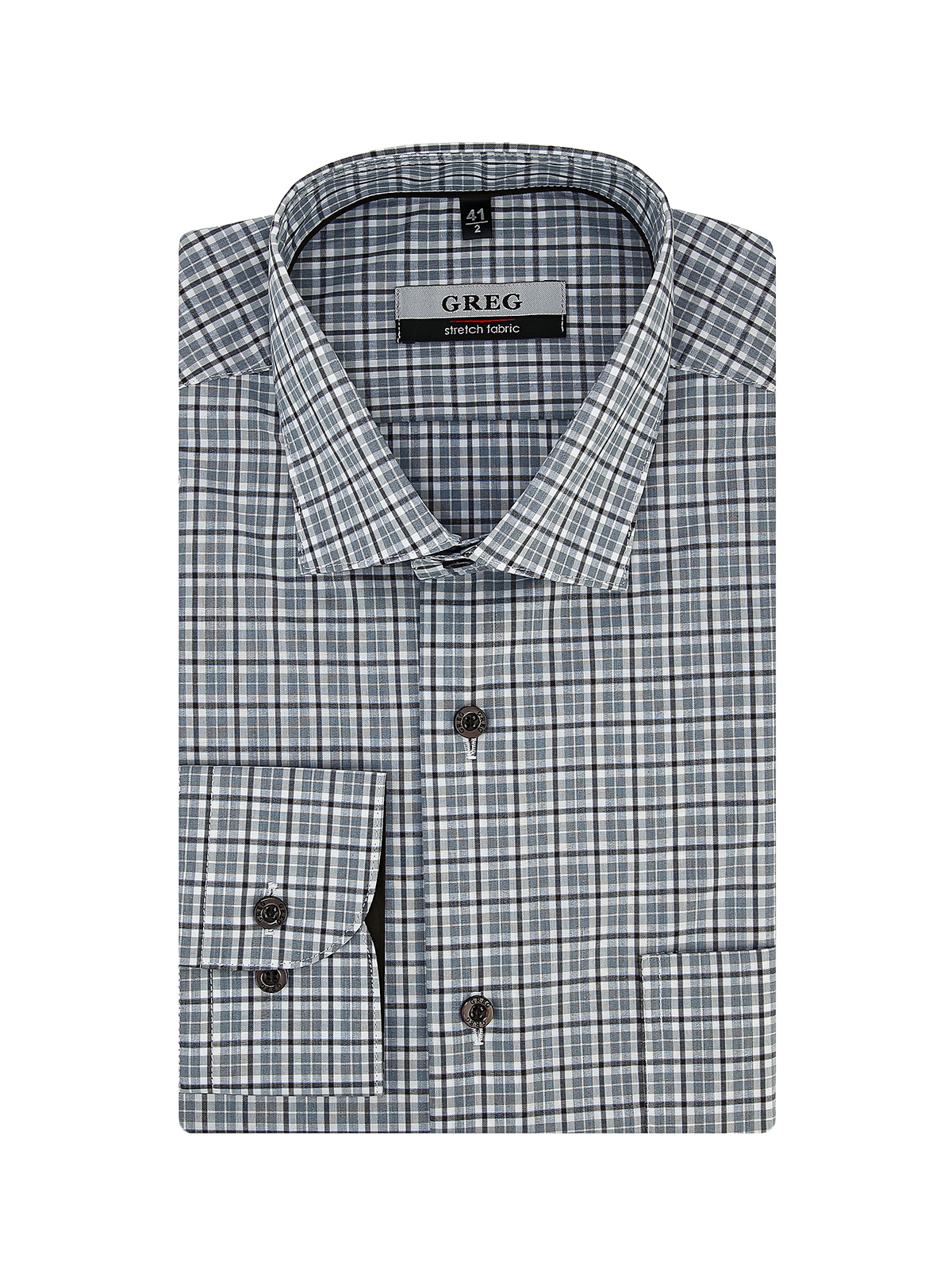 315/117/1689/1p STRETCH Сорочка мужская длинный рукав