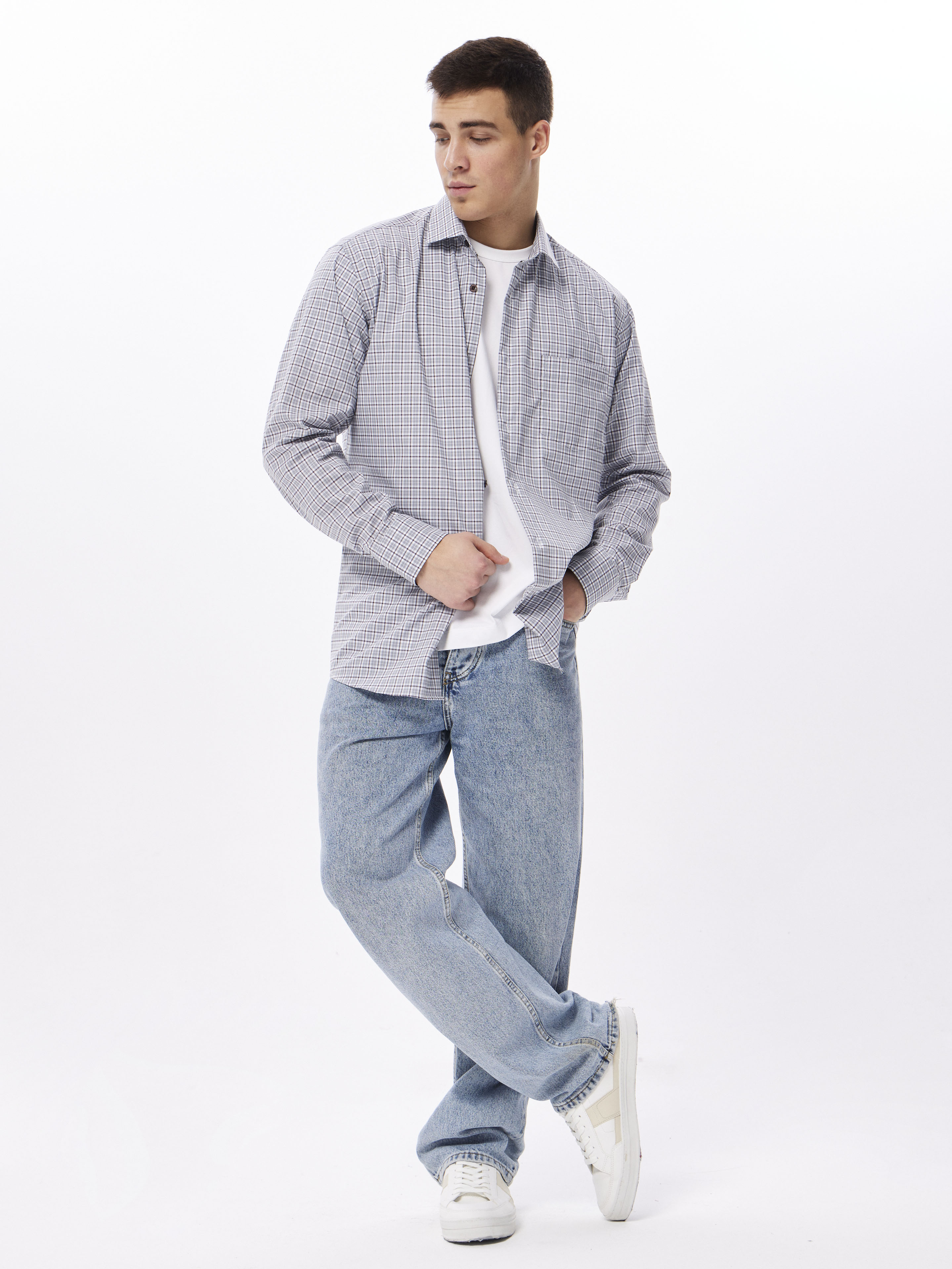 315/117/1689/1p STRETCH Сорочка мужская длинный рукав