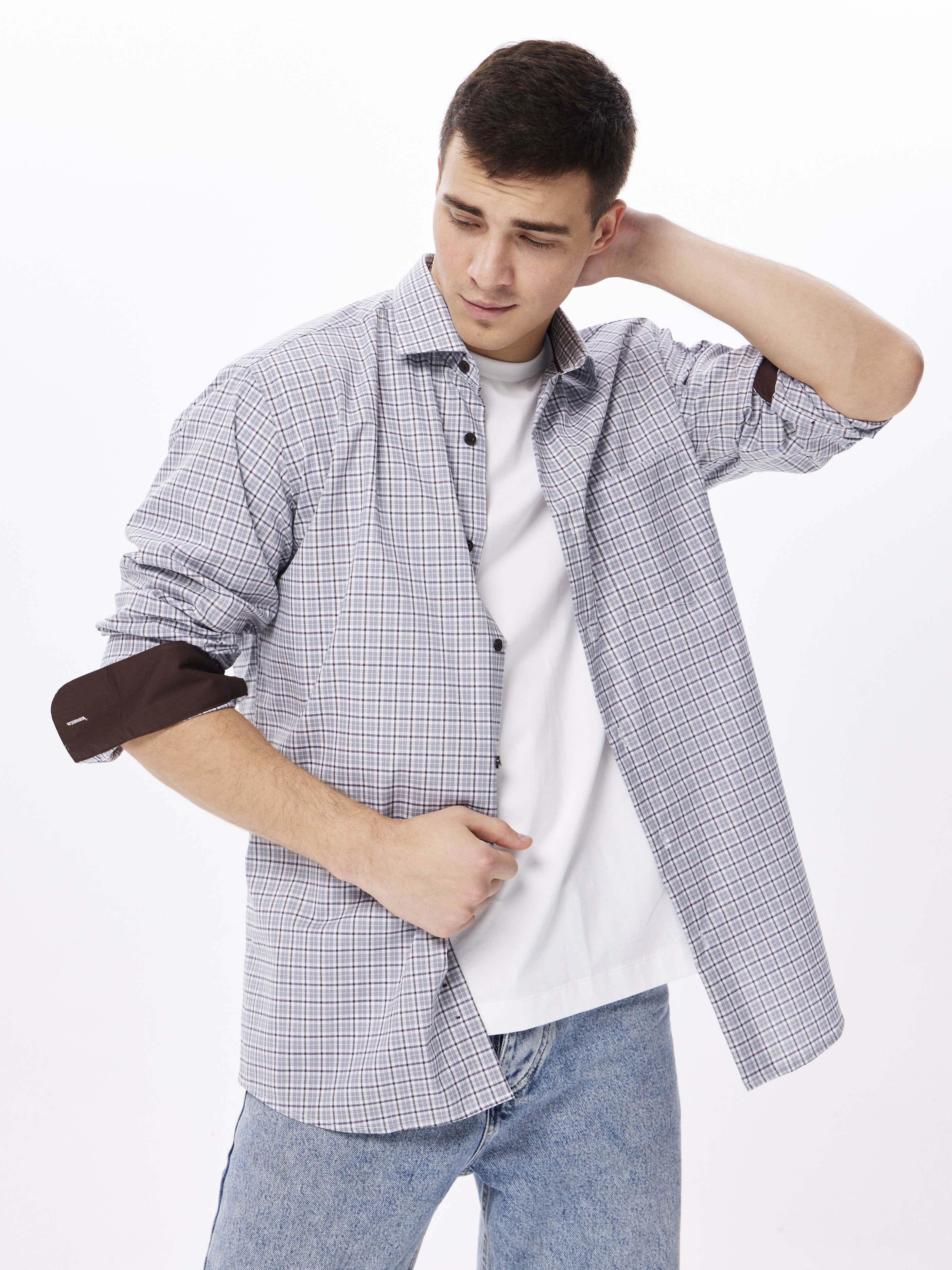 315/117/1689/1p STRETCH Сорочка мужская длинный рукав