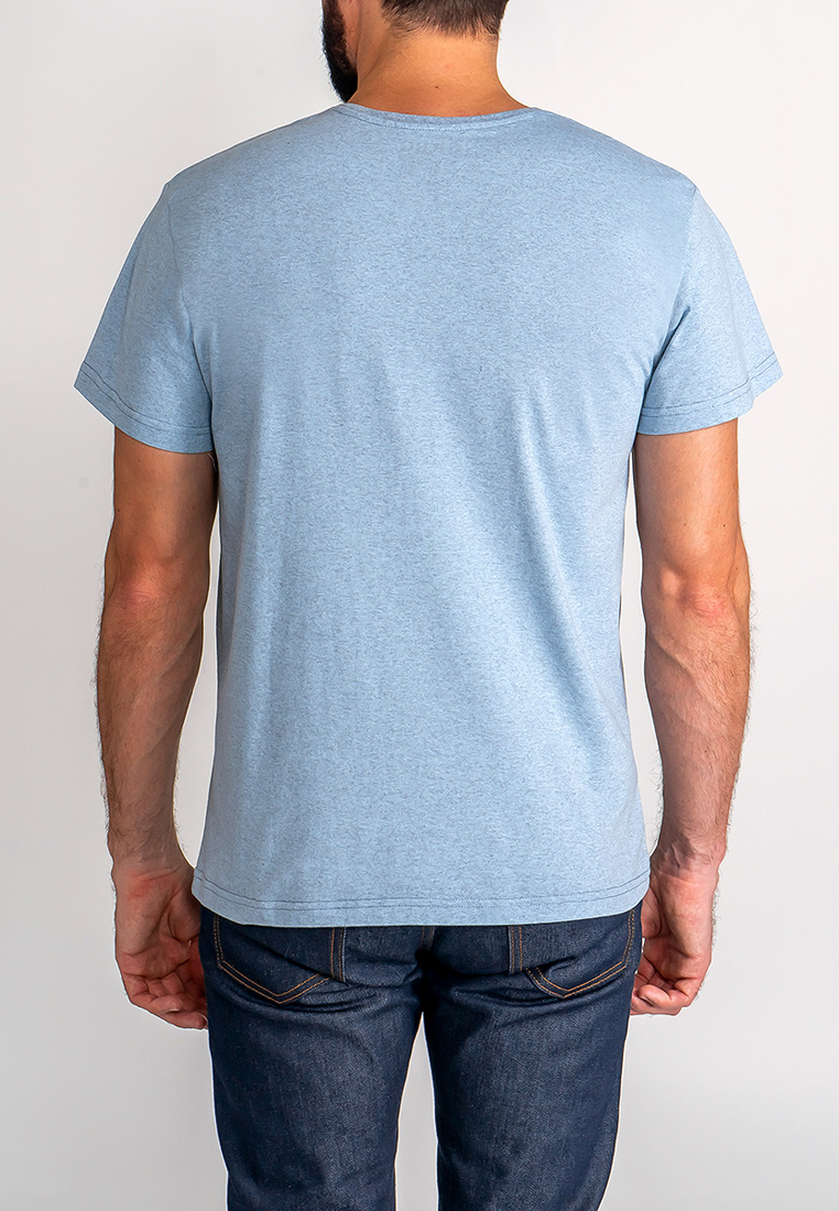 G146-RM-3001_R (серо-голуб м.) Футболка мужская короткий рукав