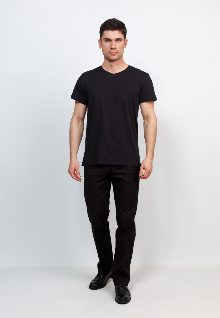 TS524V (черный) Футболка мужская короткий рукав