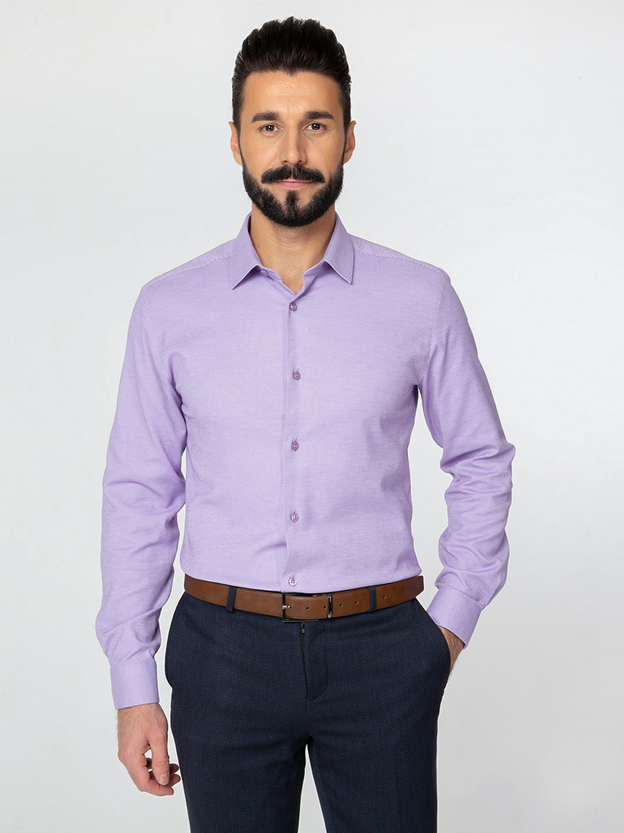 713/238/51006/ZV STRETCH Сорочка мужская длинный рукав