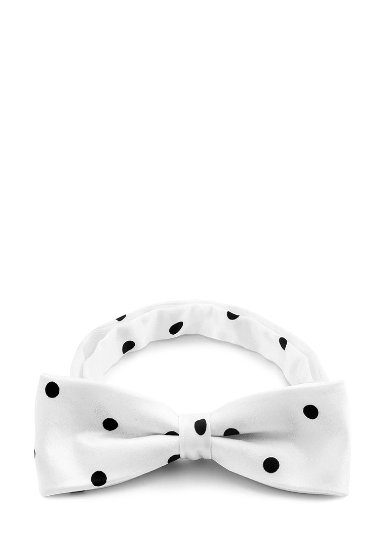 Casino-poly-белый 512.1.95 Галстук-бабочка мужской