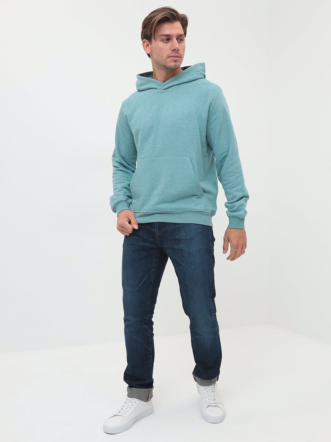 G171-RM-3006 (мята м.) Худи мужское