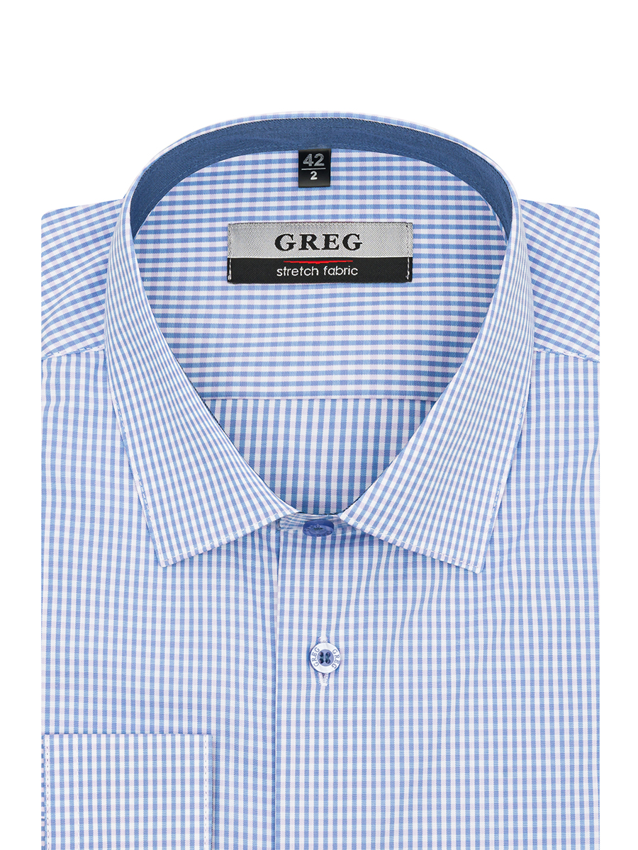 125/237/0026/Z/1 STRETCH Сорочка мужская длинный рукав