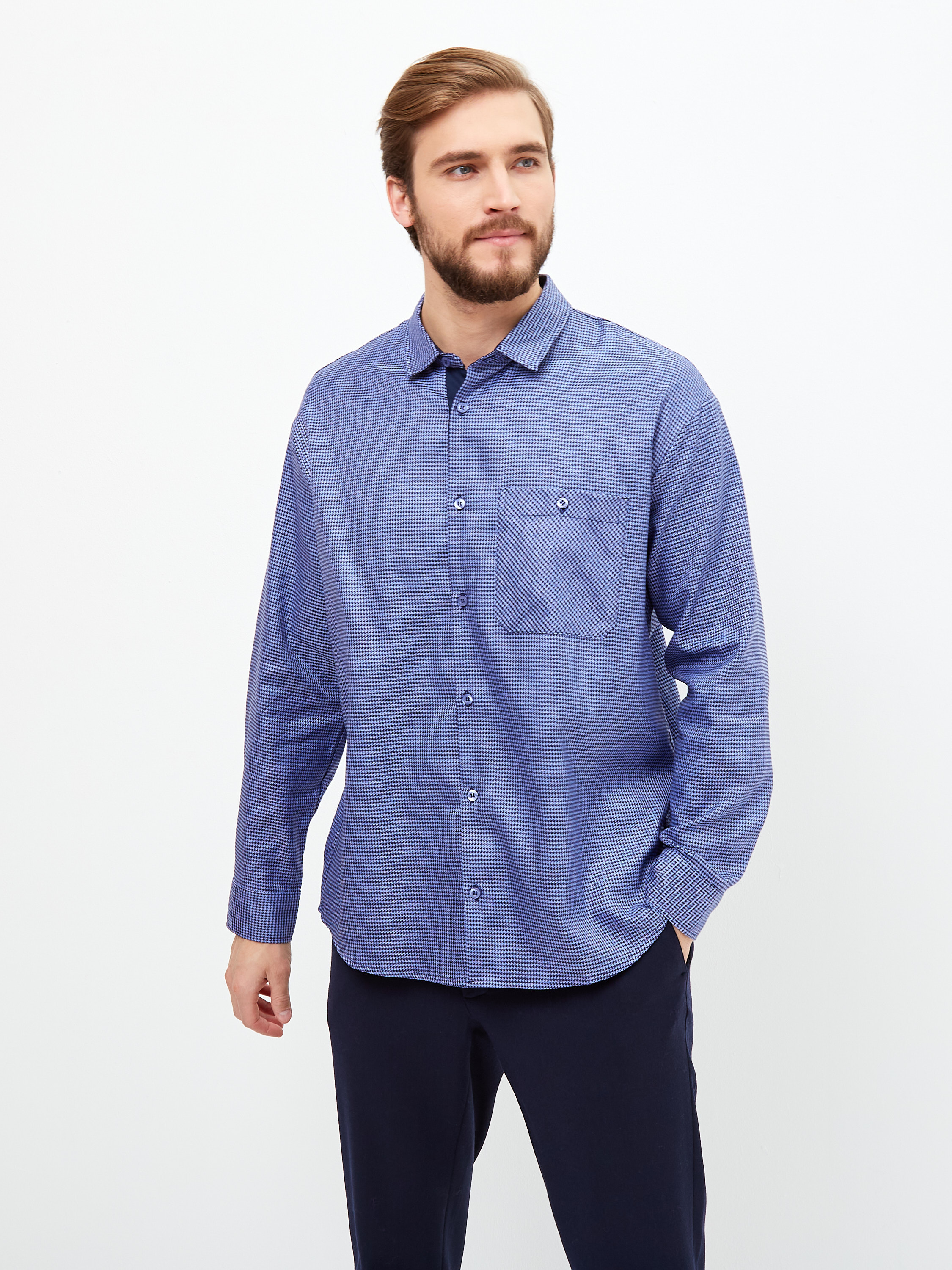 S223/111/079/P/1 Сорочка мужская длинный рукав