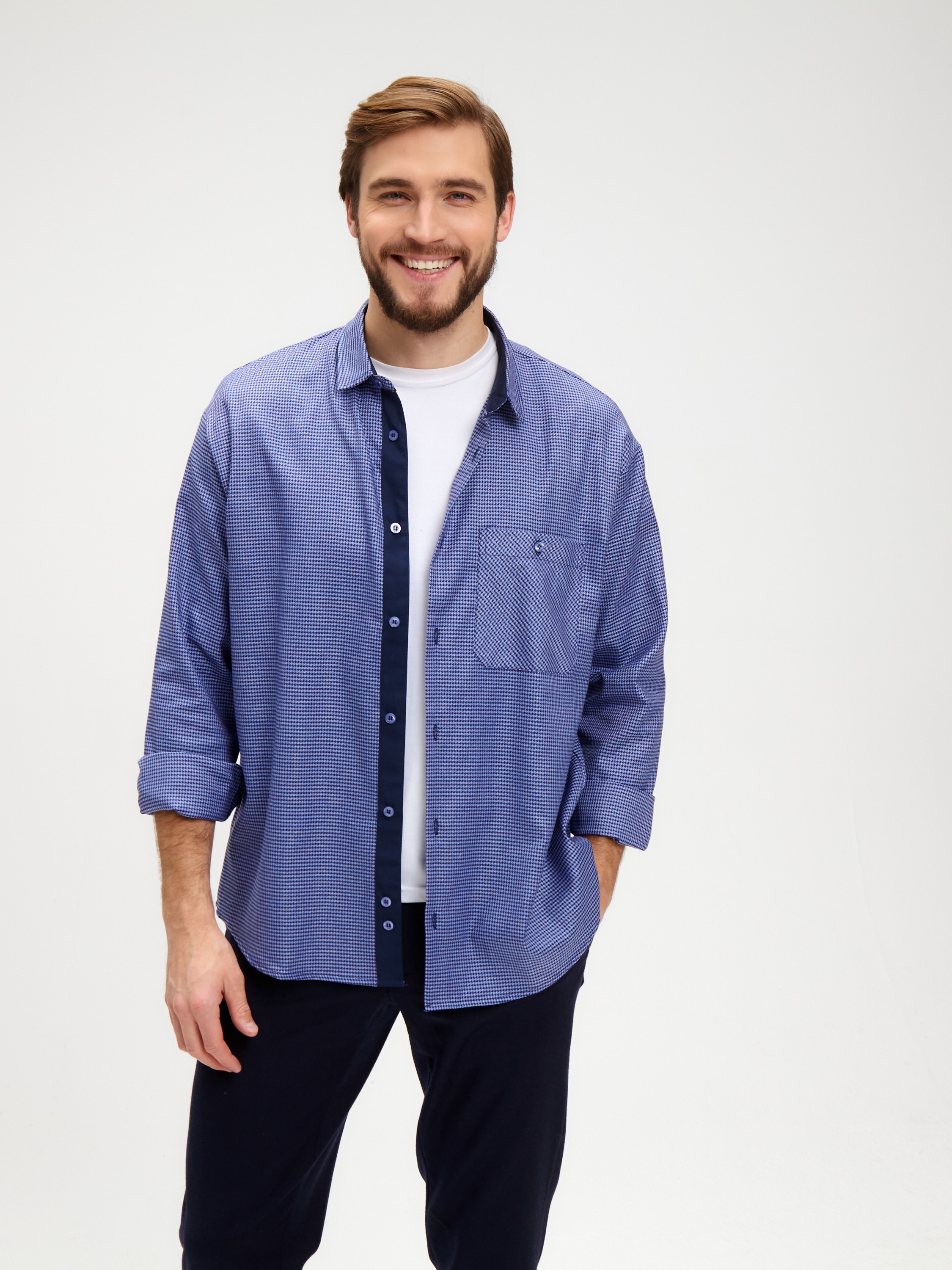 S223/111/079/P/1 Сорочка мужская длинный рукав