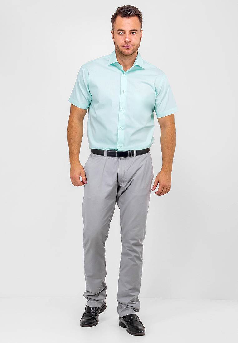 410/109/FR MINT/Z Сорочка мужская короткий рукав