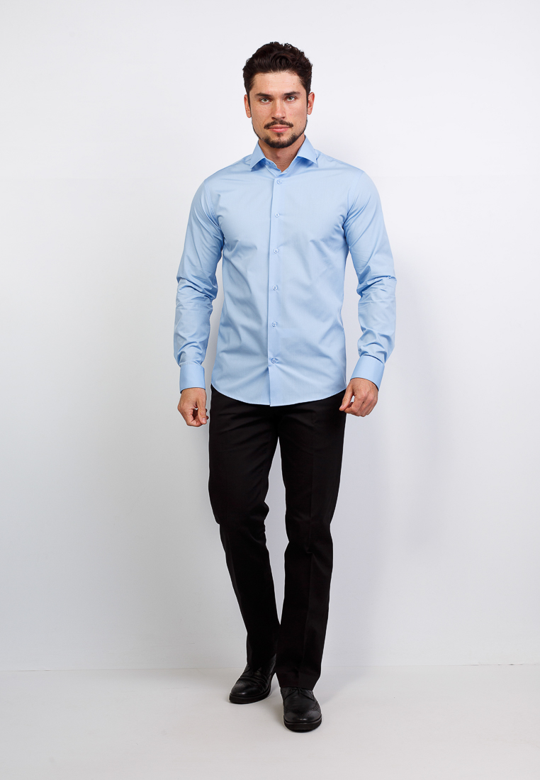 220/199/NBL/Z Сорочка мужская длинный рукав