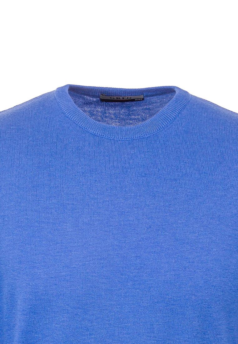 G121-135299 (голубой меланж) Джемпер мужской