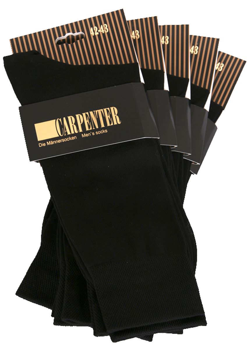 Cr-1/01 черный Носки мужские (в упаковке 5 пар)