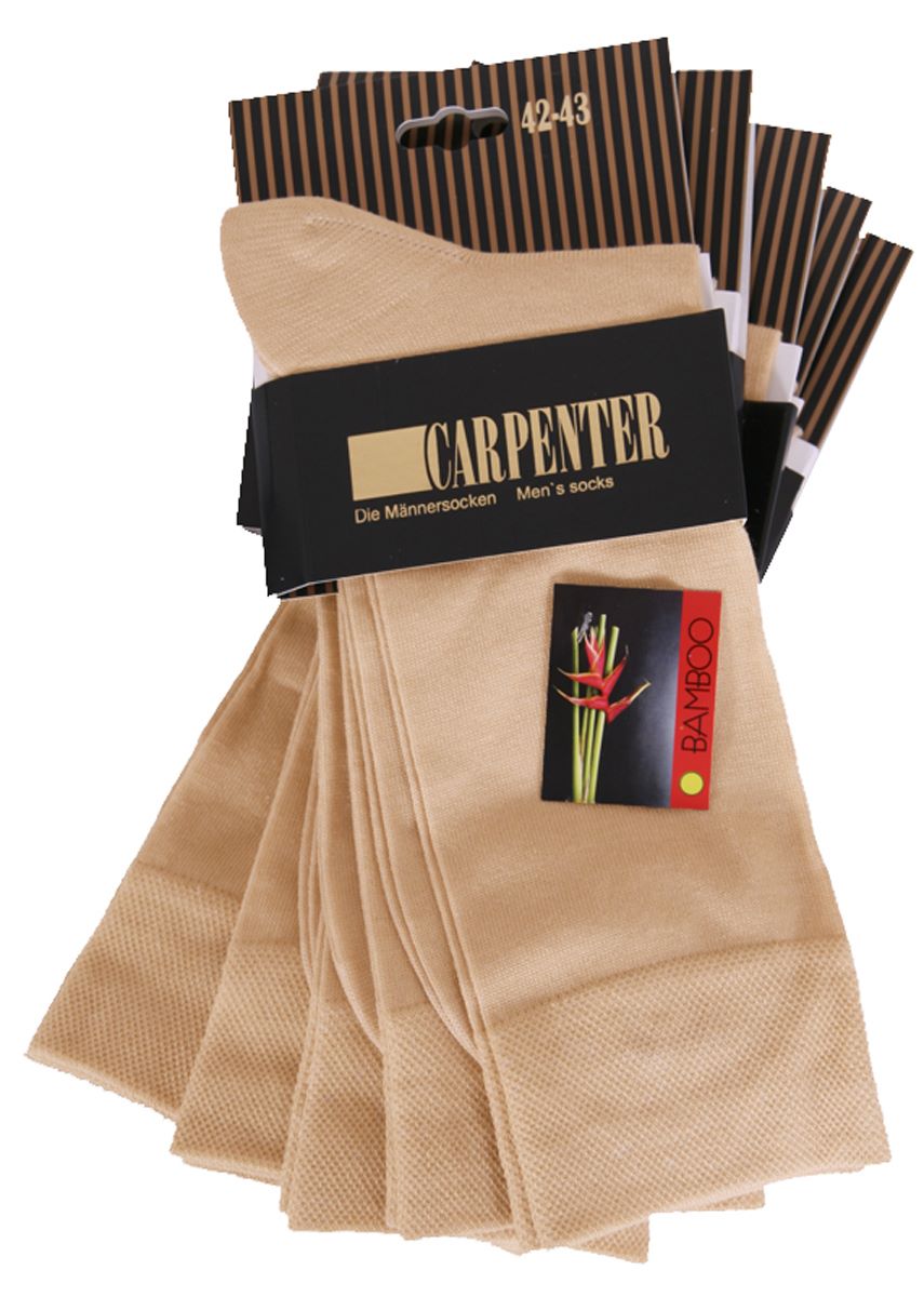 Cr-11/02 бежевый Носки мужские (в упаковке 5 пар)