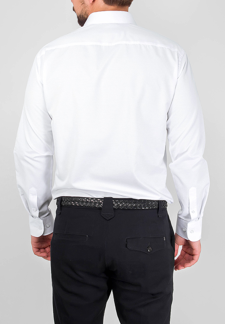 100/131/WHITE/Z Сорочка мужская длинный рукав