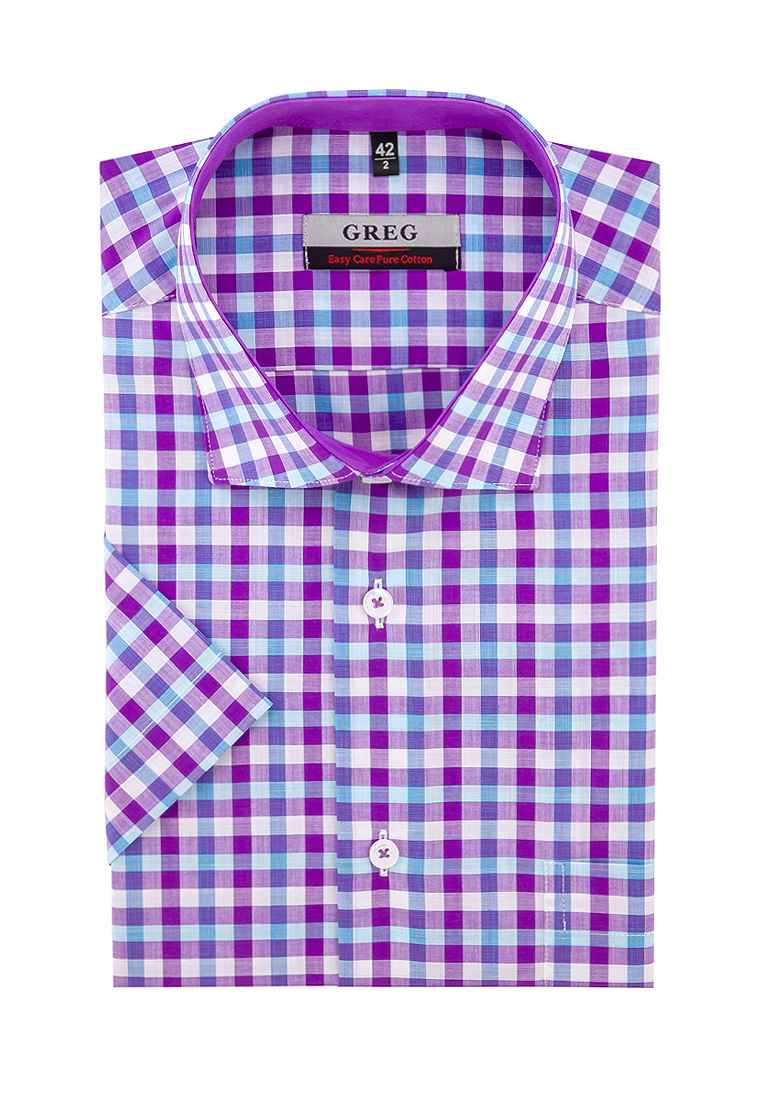 725/101/5473/Z/1 Сорочка мужская короткий рукав