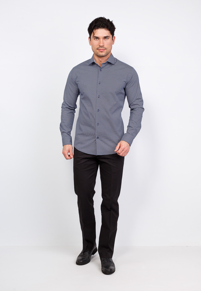 223/137/06/Z/1 STRETCH Сорочка мужская длинный рукав