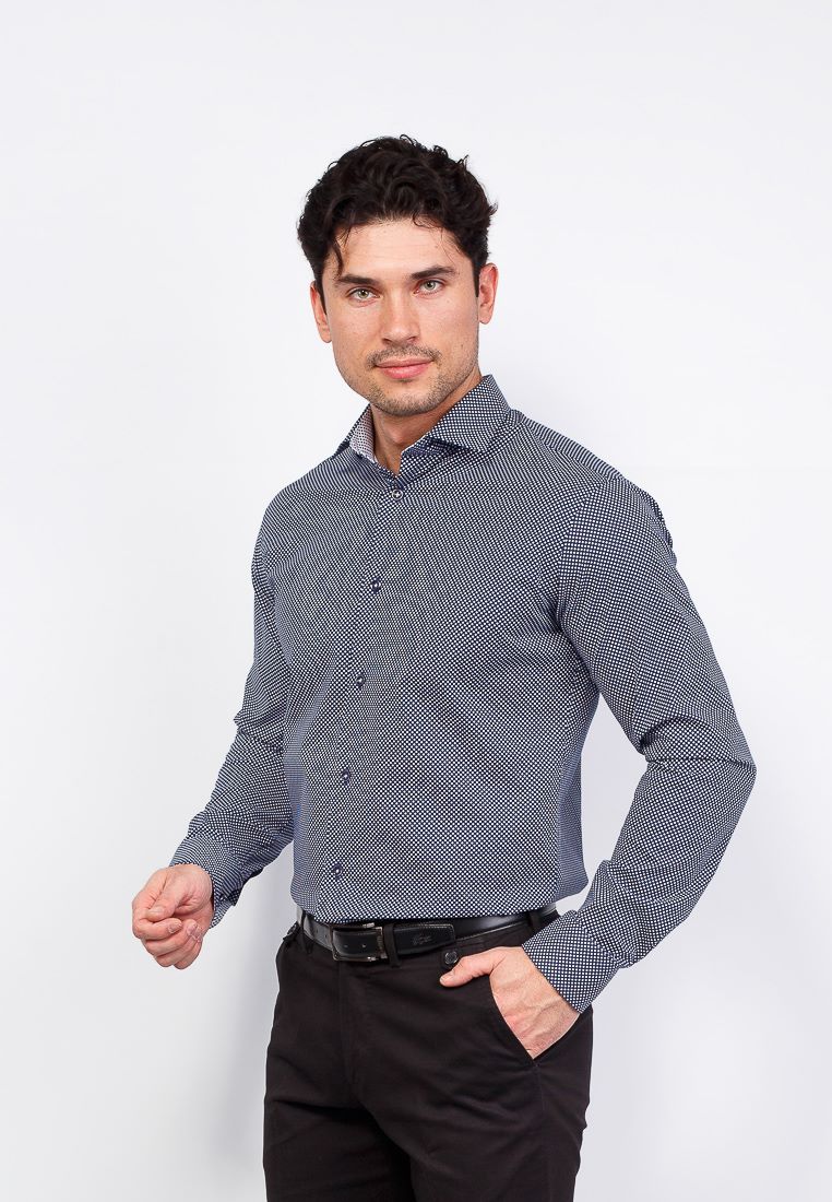 223/137/06/Z/1 STRETCH Сорочка мужская длинный рукав