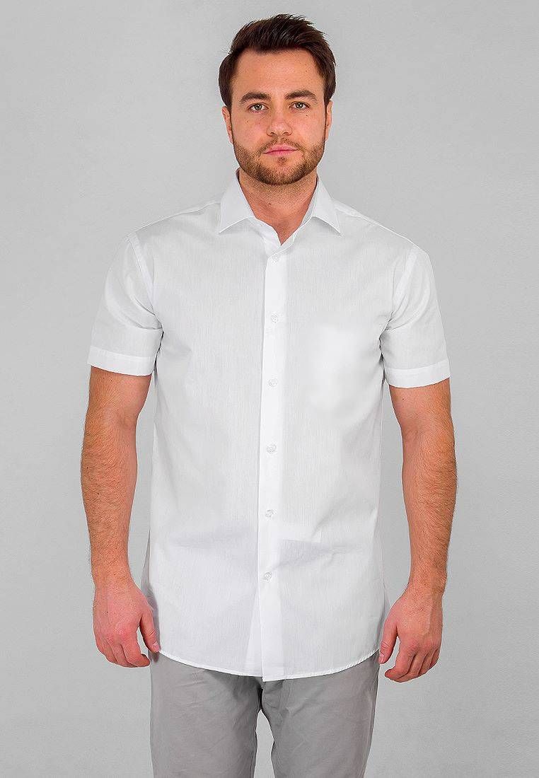 100/109/WHITE/Z_V Сорочка мужская короткий рукав